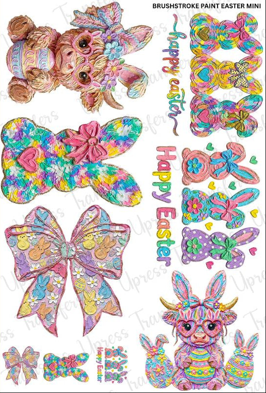 Brushstroke Paint Easter Mini