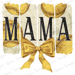 Brushstroke Softball Mama