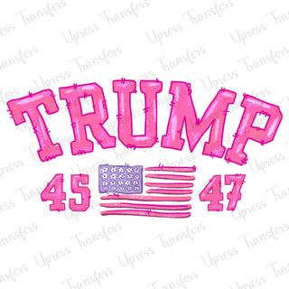 Bubble Letter Trump