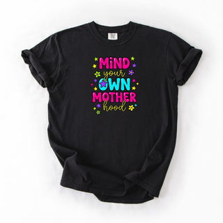 Bubble Letters Mind Your Own Mother