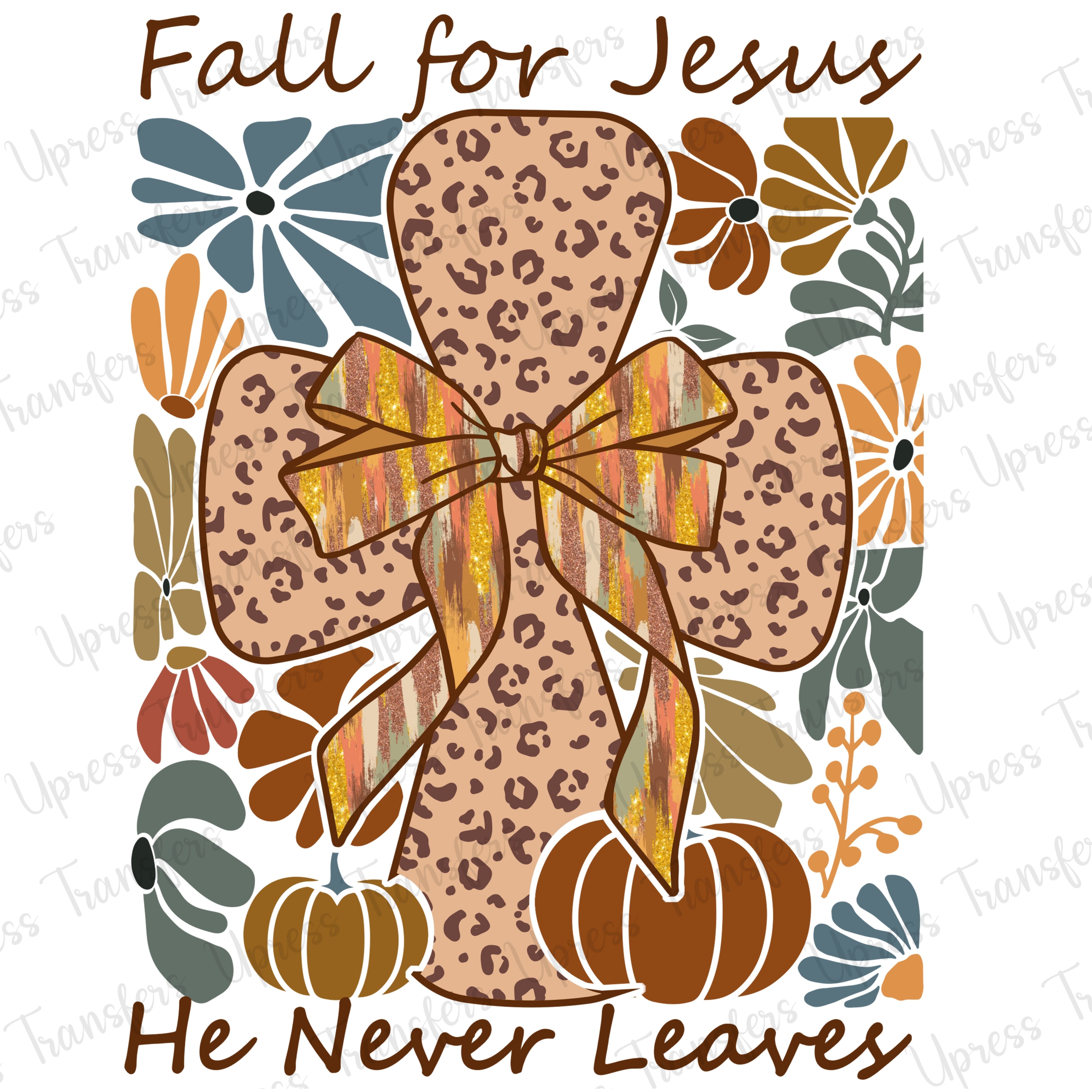 Bubble cross cheetah fall for Jesus
