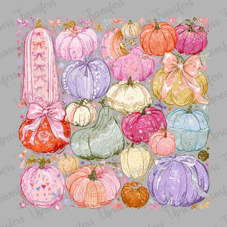Bunch Of Boho Pumpkins