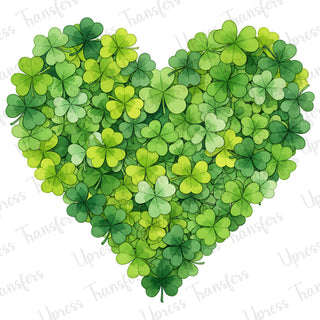 Bunch of Clovers Heart