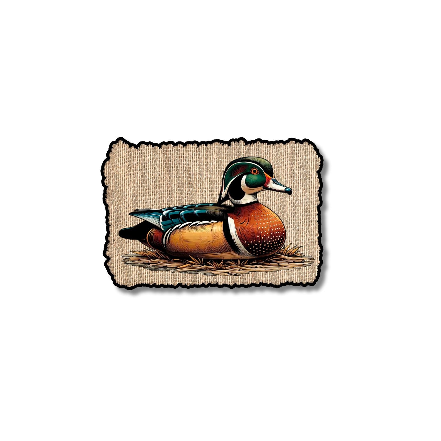 Burlap Duck