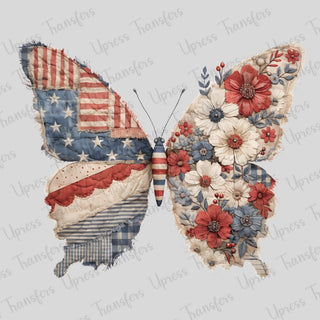 Butterfly USA Stitched