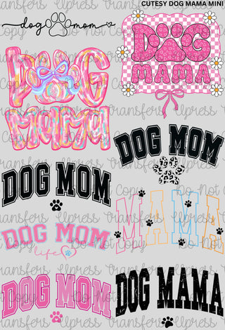 Cutesy Dog Mama Mini