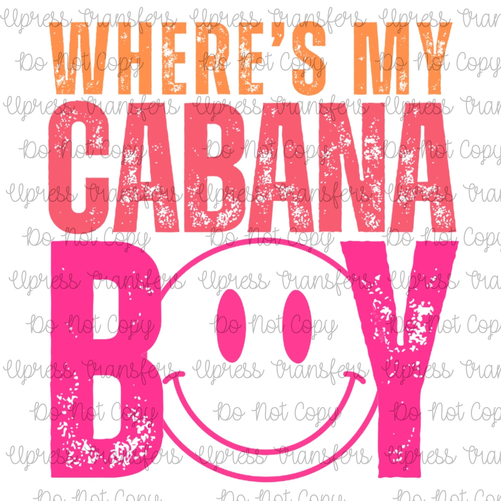 Cabana Boy