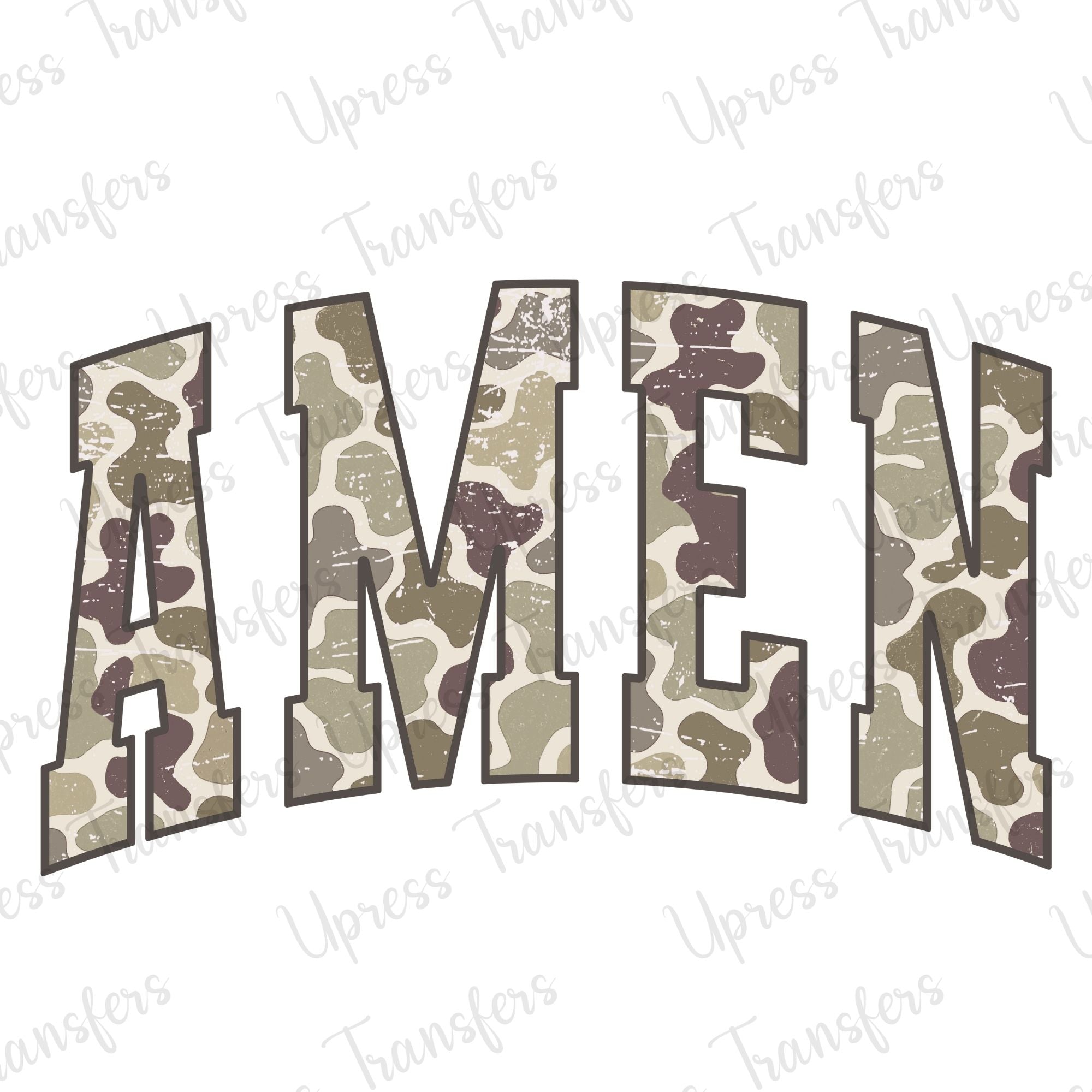 Camo Amen Varsity
