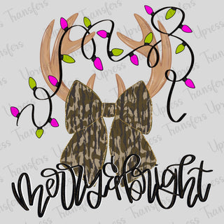 Camo Bow Merry and Bright