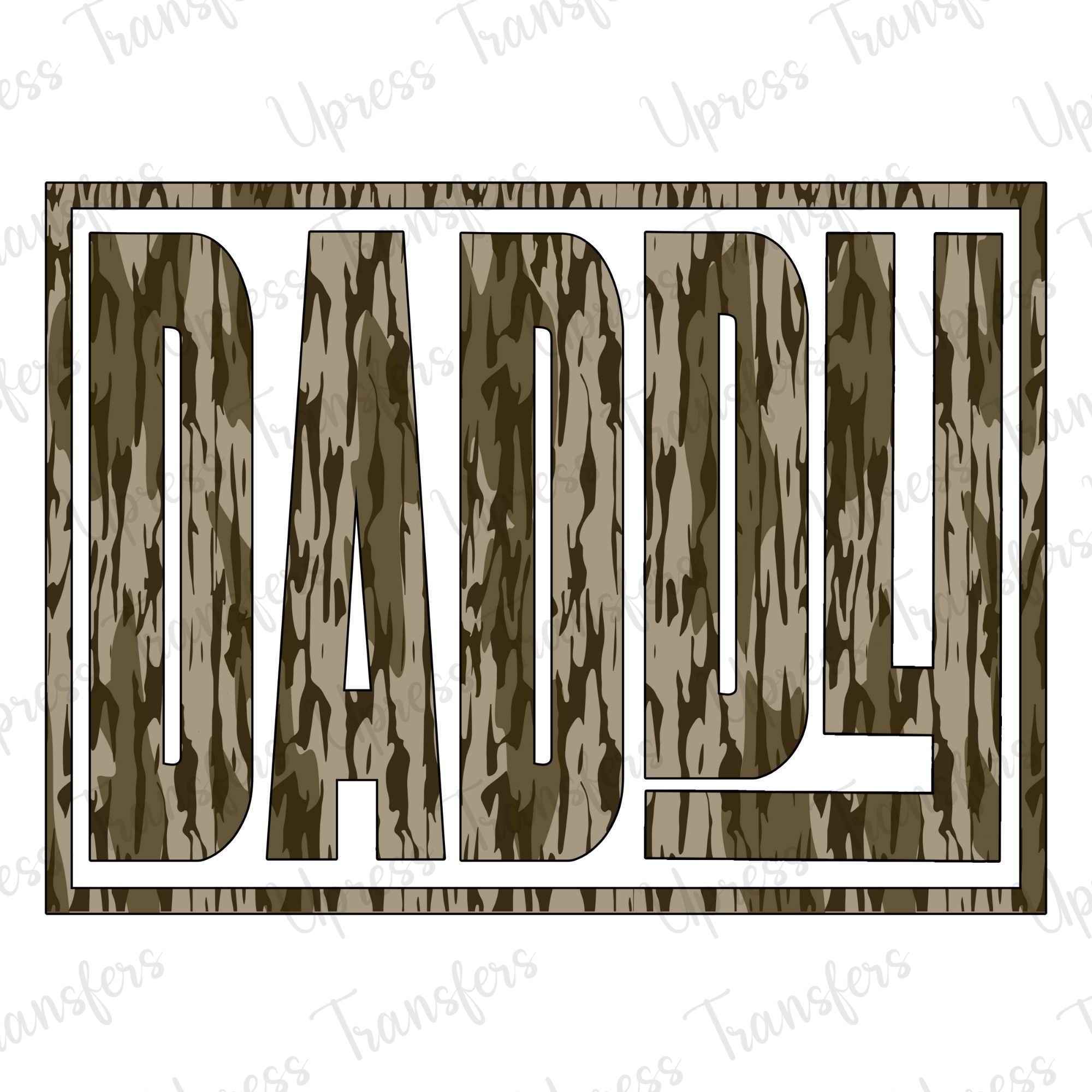 Camo Daddy Rectangle