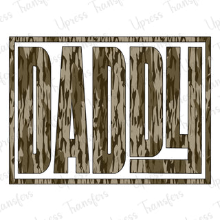 Camo Daddy Rectangle