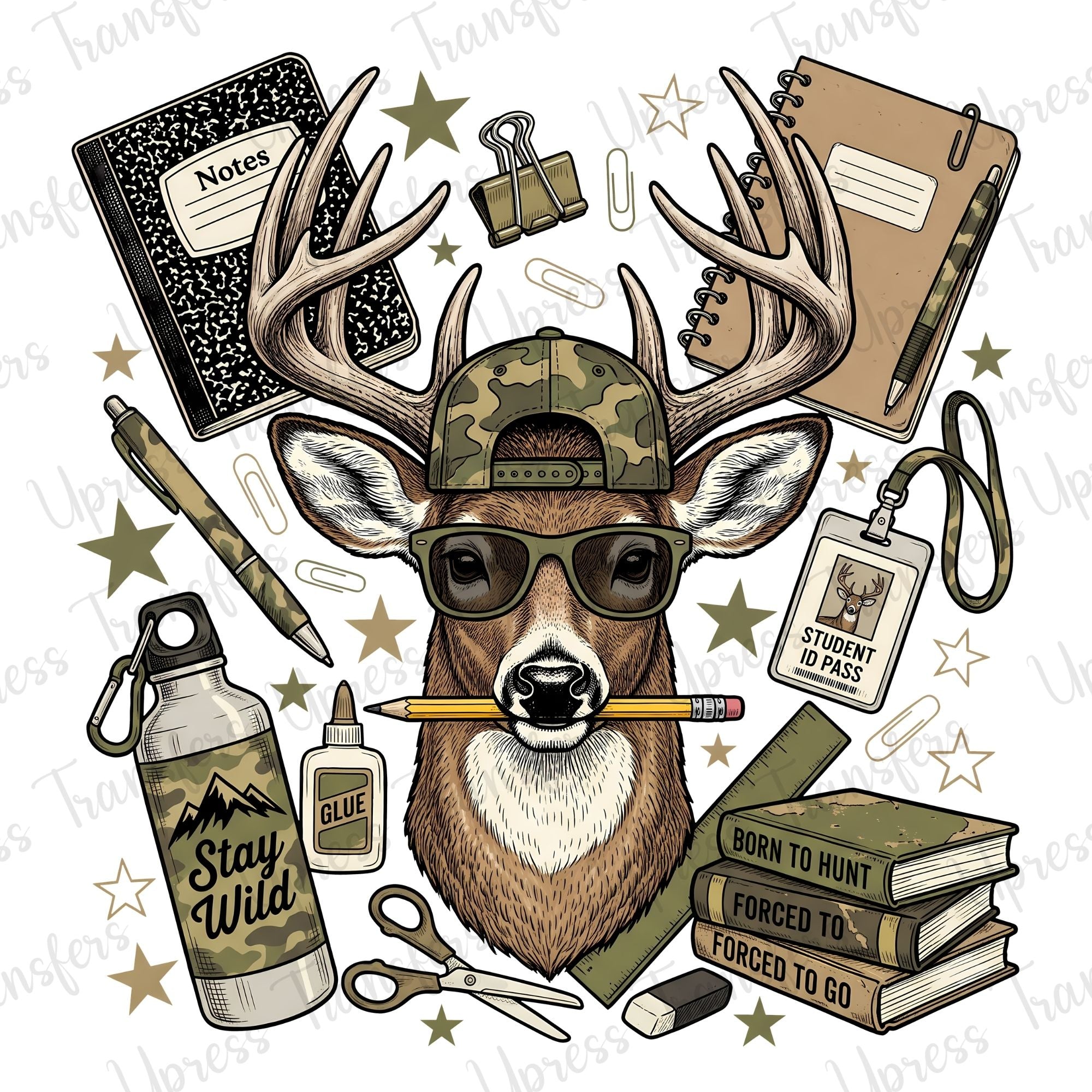 Camo Deer School