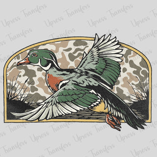 Camo Framed Mallard