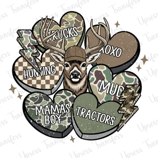Camo Hunting Love Deer