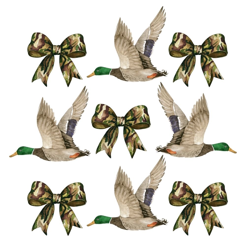 Camo Mallard Coquette