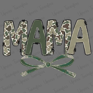 Camo Mama Bow Green