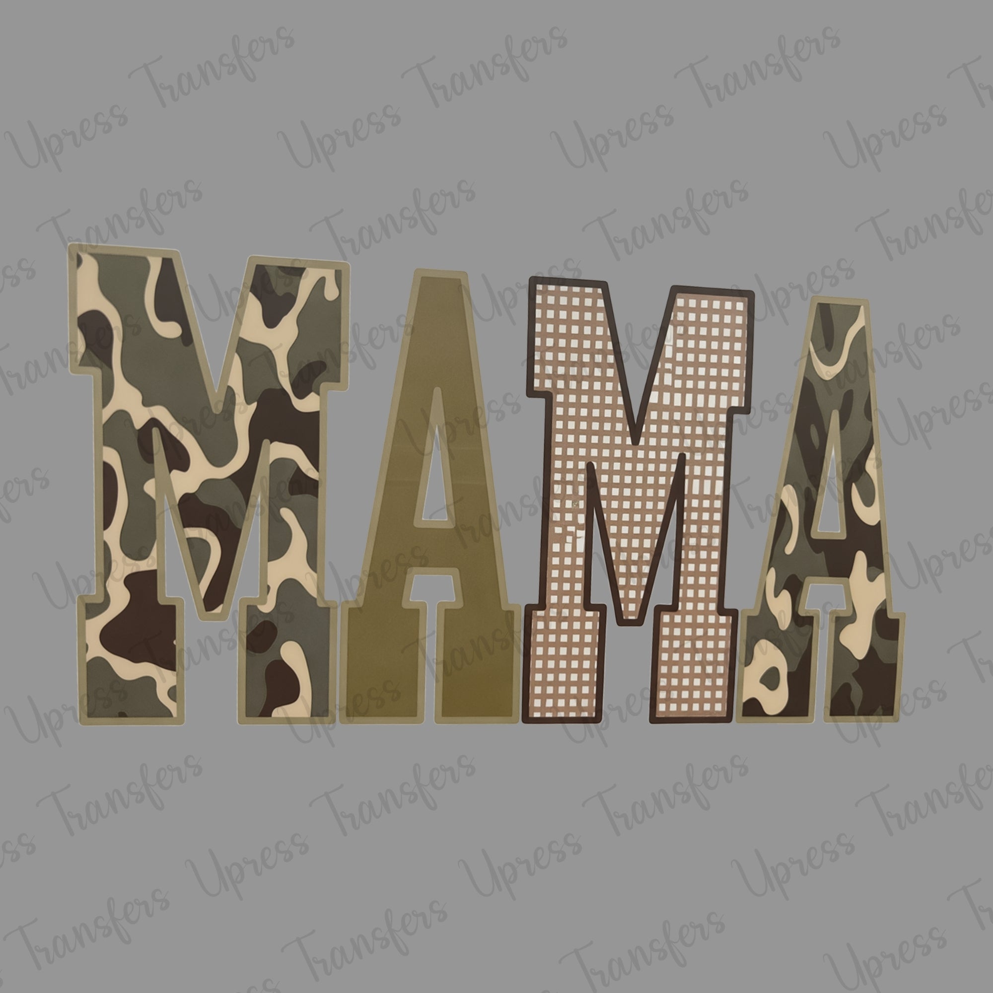 Camo Mama Slanted