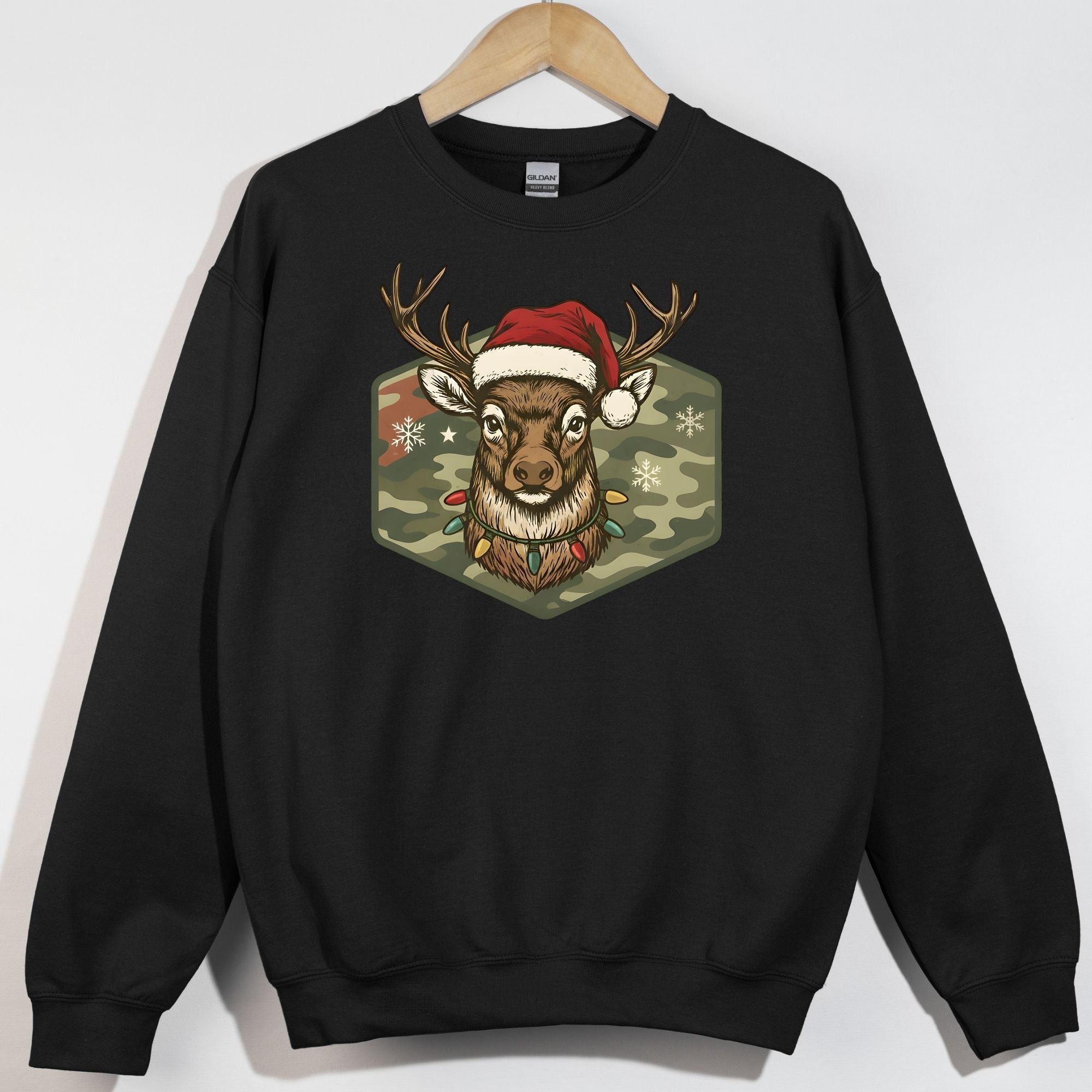 Camo Mounted Deer Head