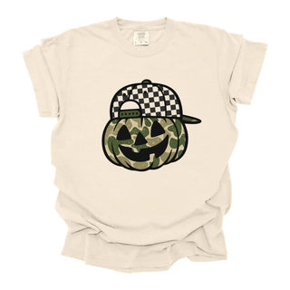 Camo Pumpkin Checkered Hat