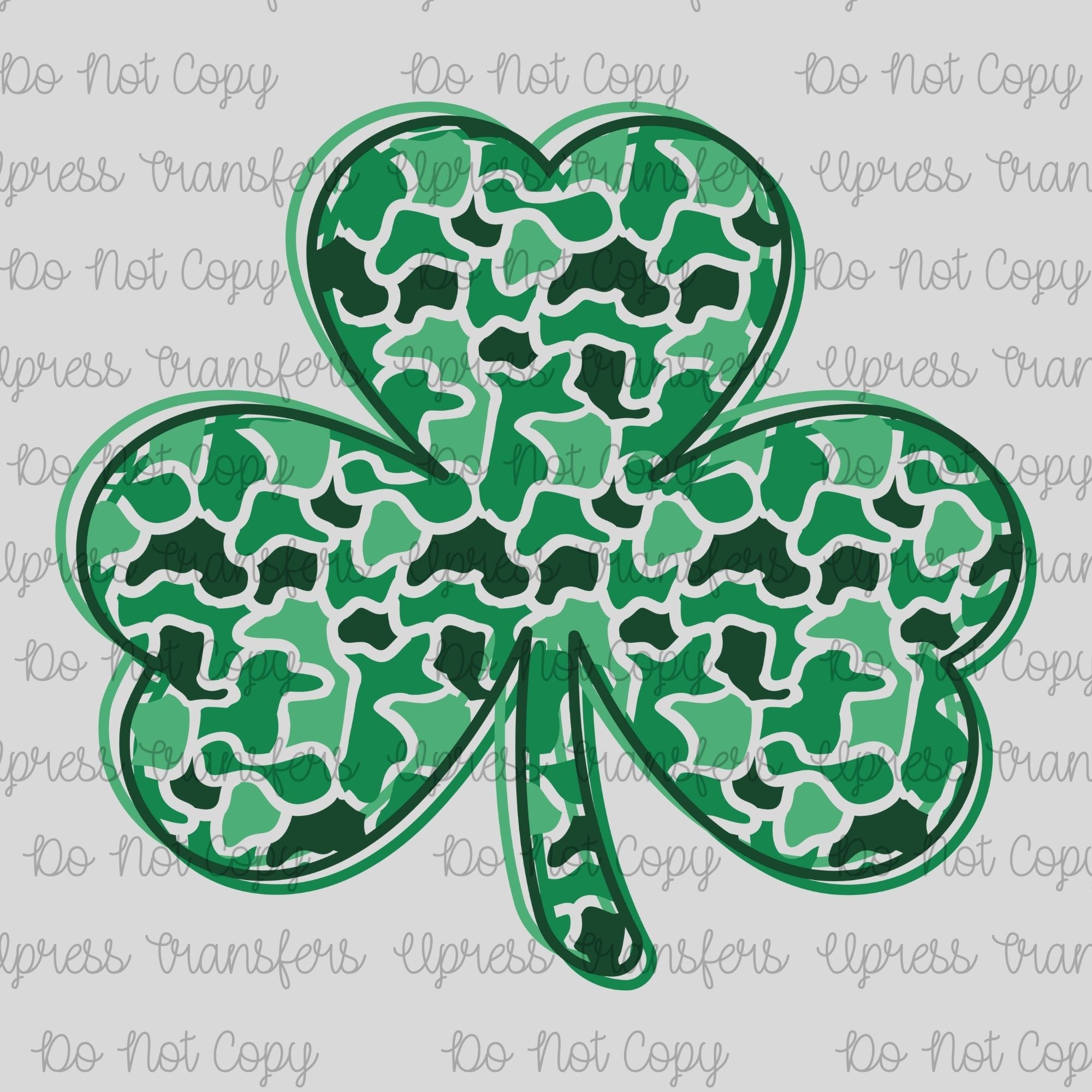 Camo Shamrock