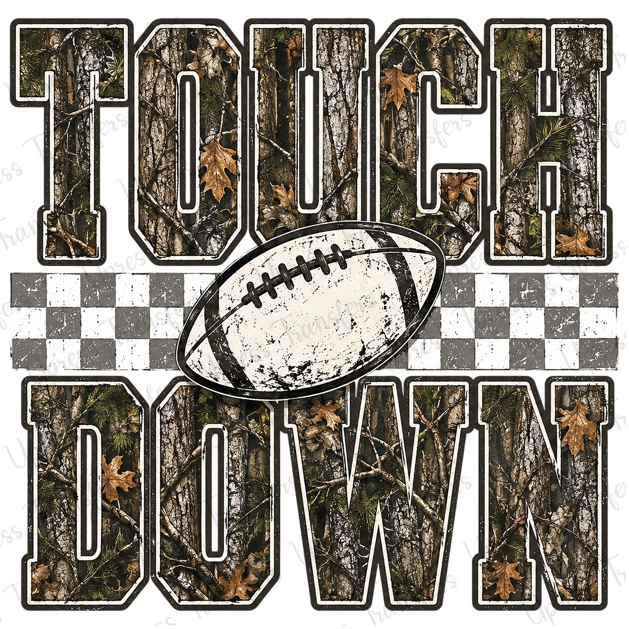 Camo Touch Down Checkered