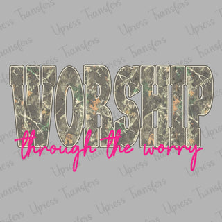 Camo Worship Through The Worry