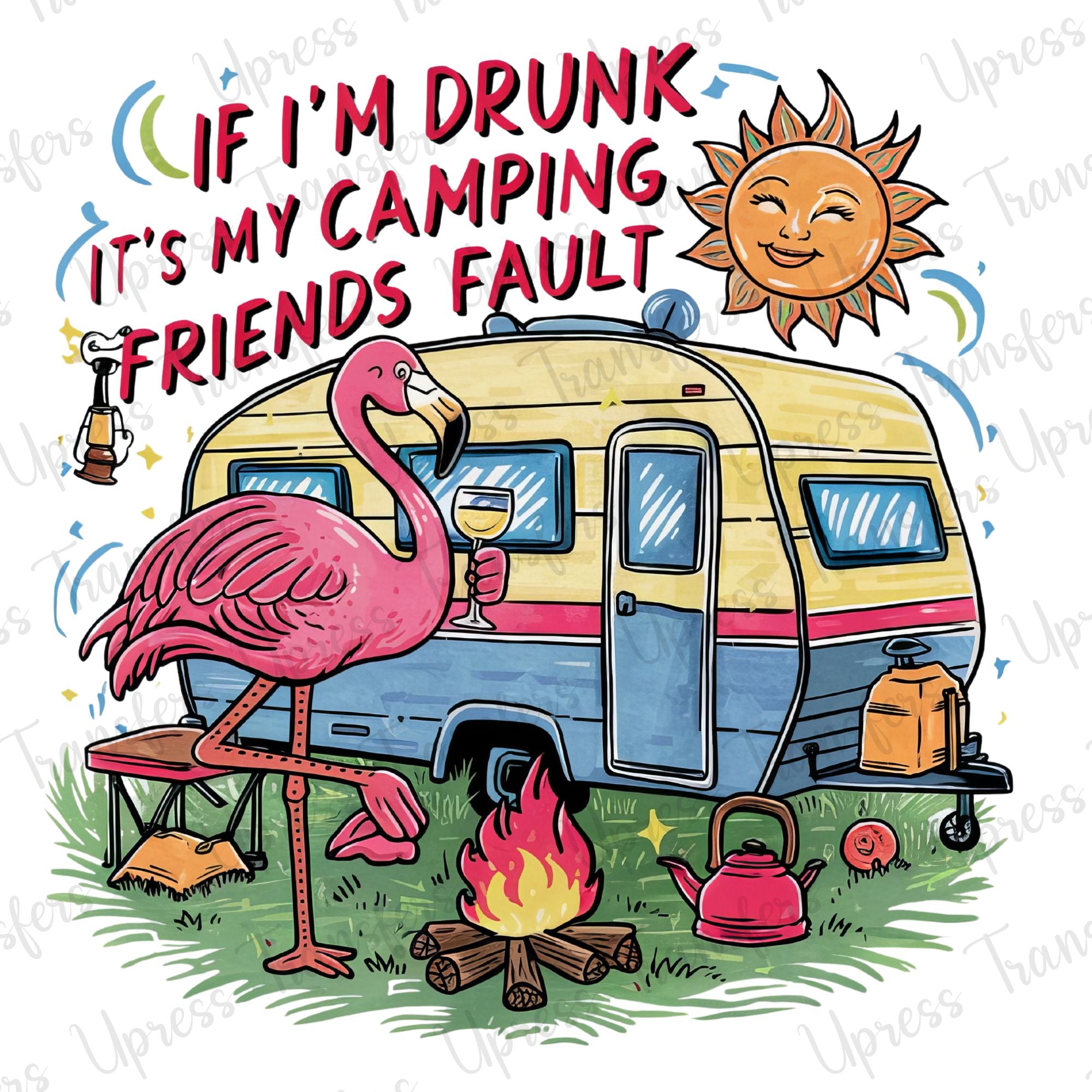 Camping Friends Fault