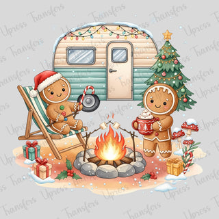 Camping Ginger Bread Men