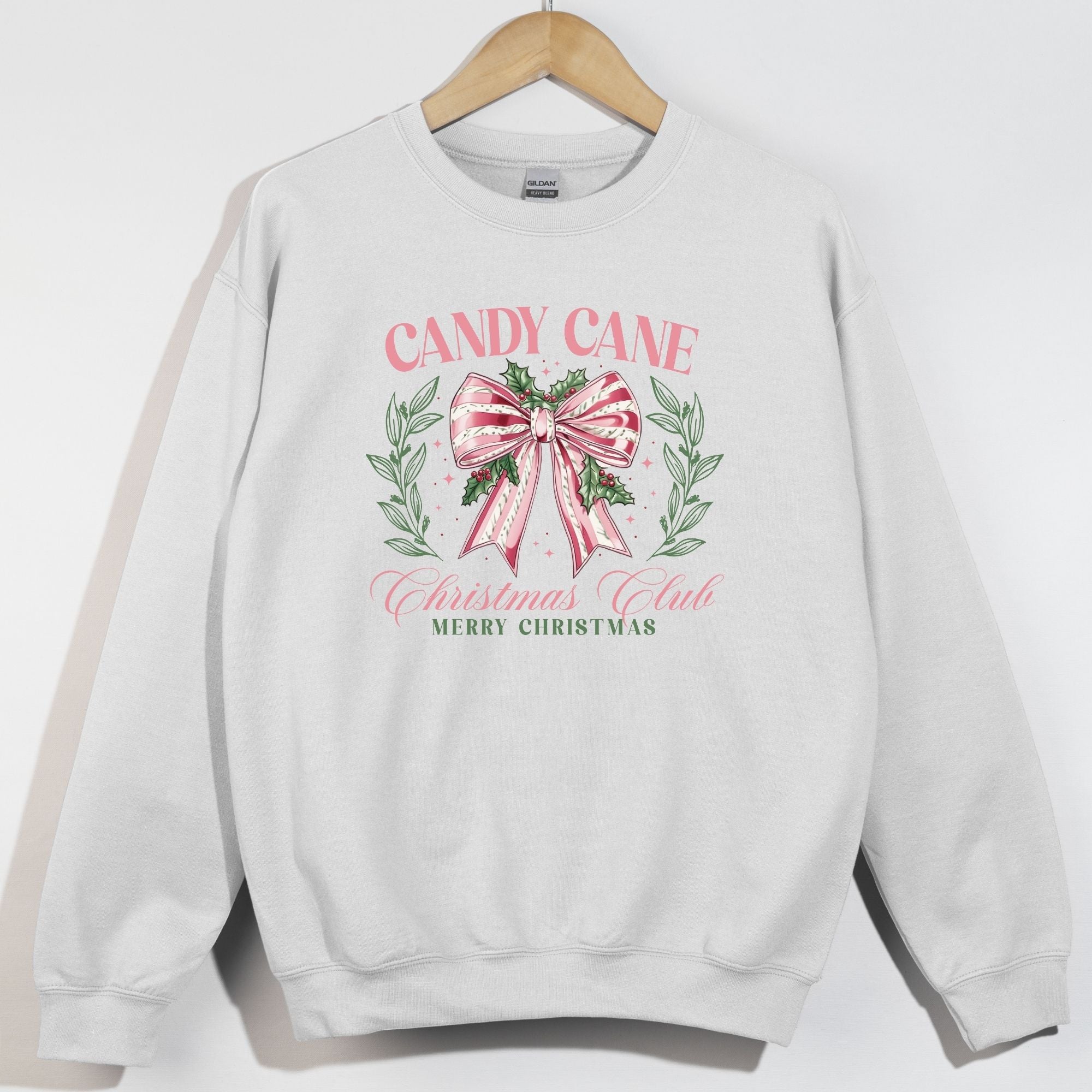 Candy Cane Christmas Club Pink