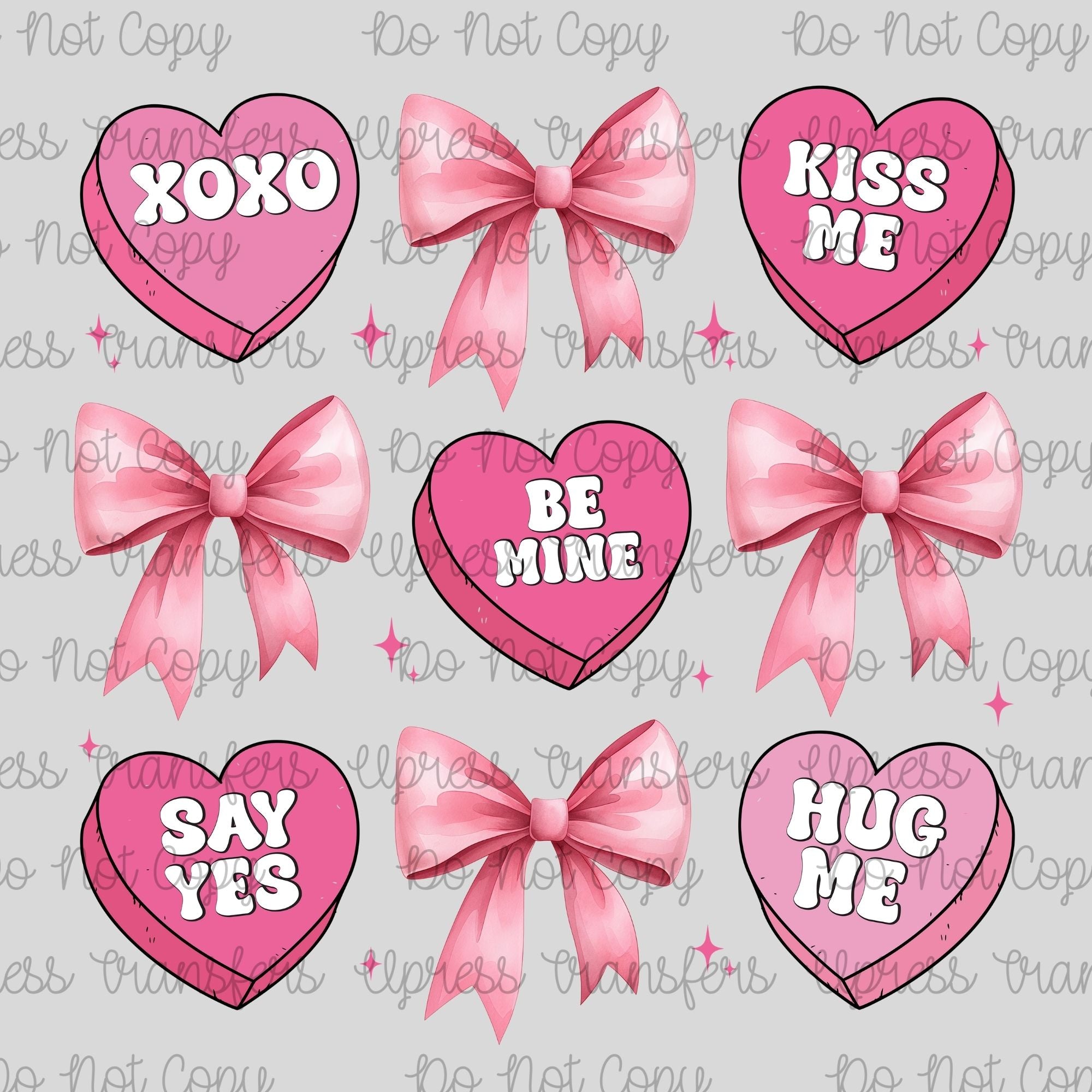 Candy Hearts Coquette