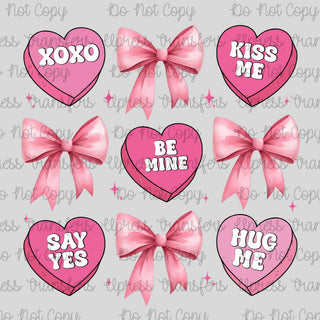 Candy Hearts Coquette