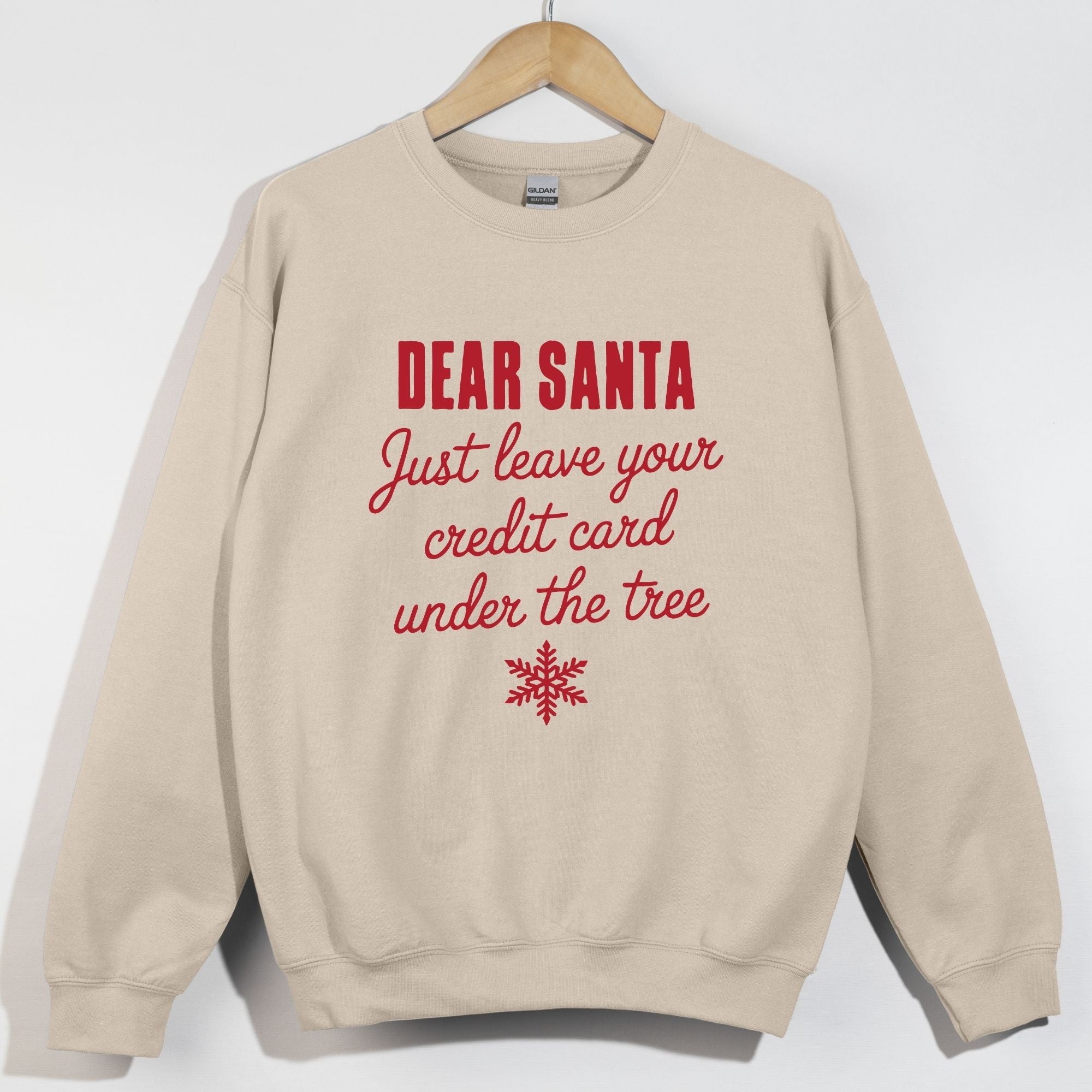 Card Under The Tree Red