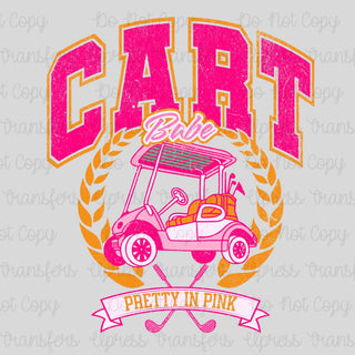 Cart Babe Pink and Orange