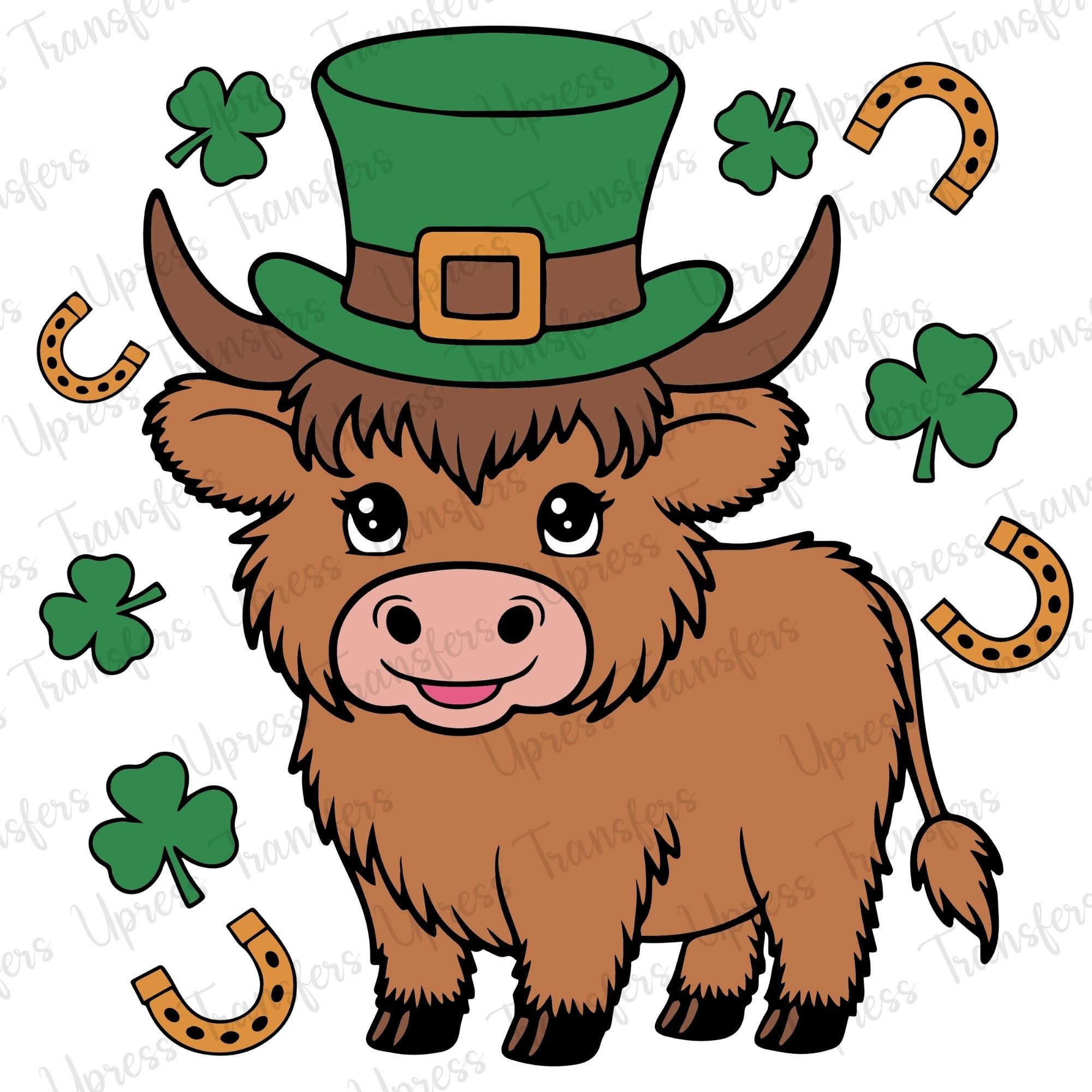 Cartoon Lucky Cow