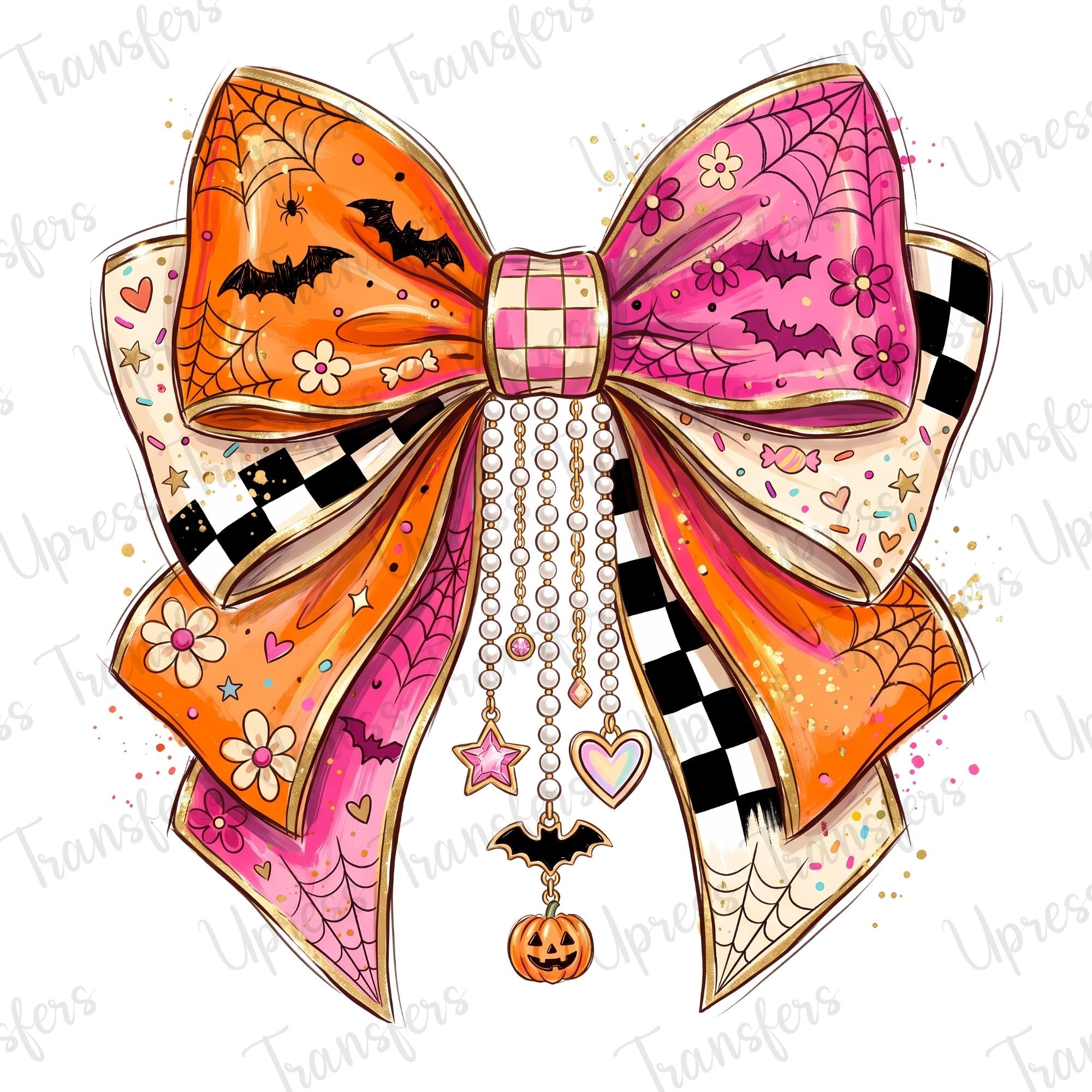 Charm Spooky Bow