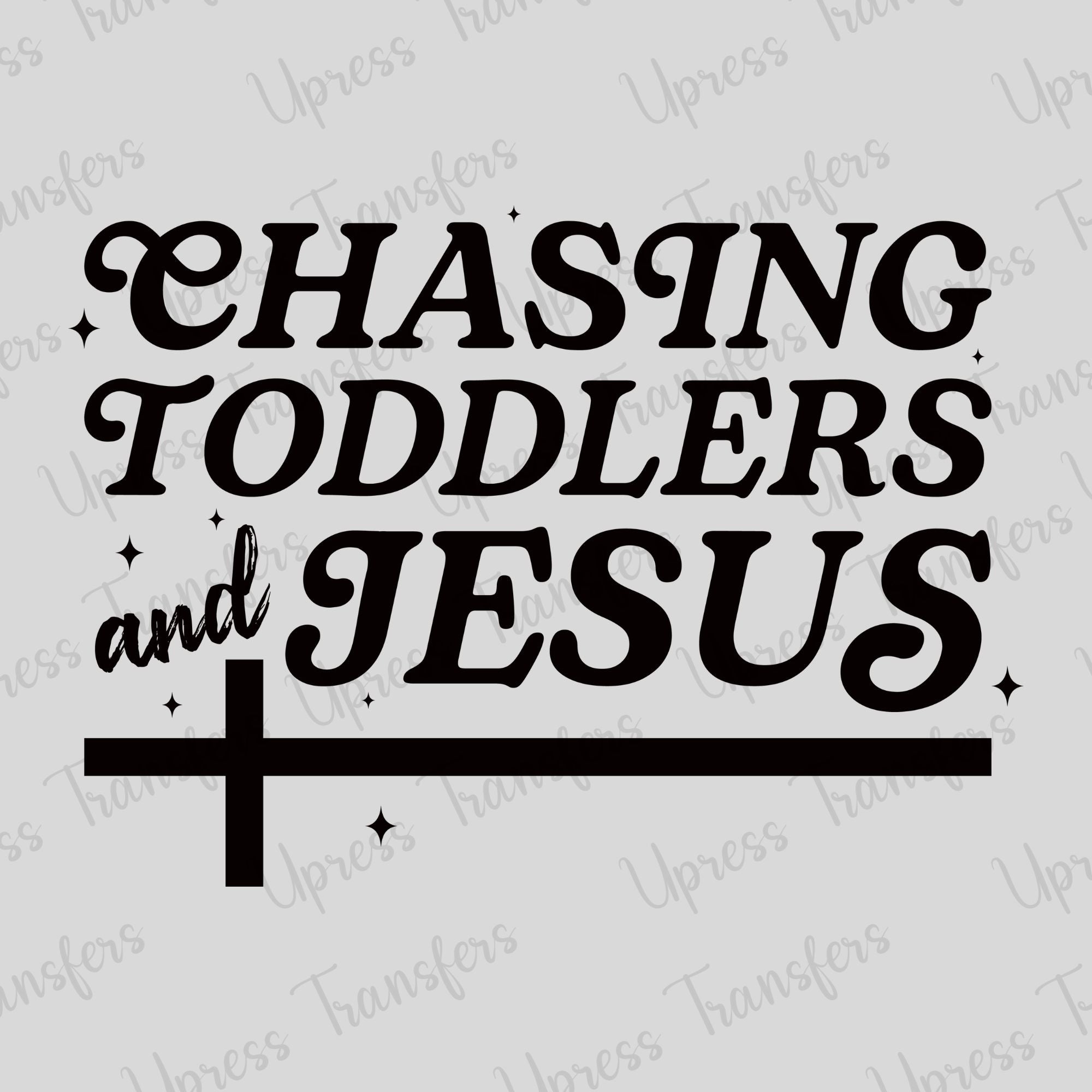 Chasing Toddlers And Jesus Black