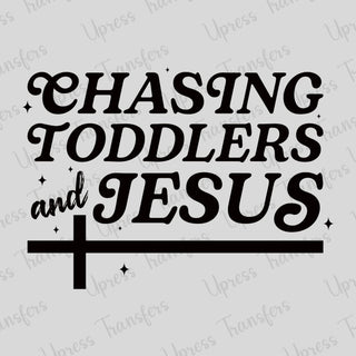 Chasing Toddlers And Jesus Black