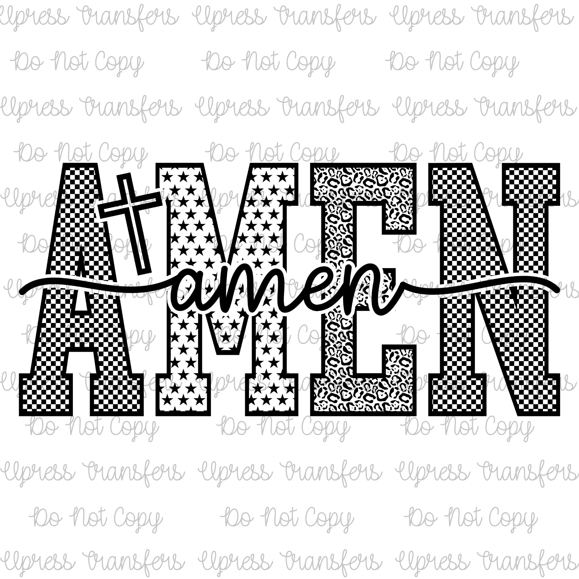 Checkered Amen
