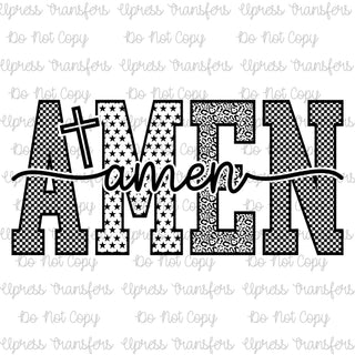 Checkered Amen