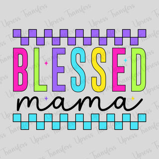 Checkered Blessed Mama