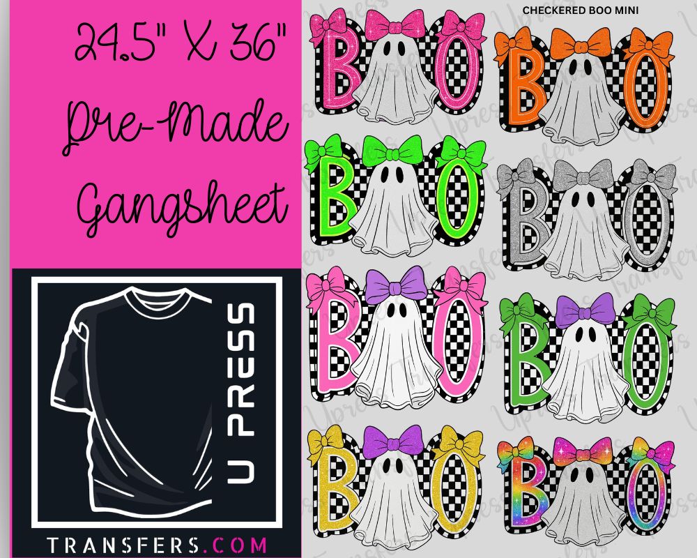 Checkered Boo Mini