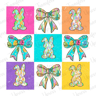 Checkered Bunny Coquette