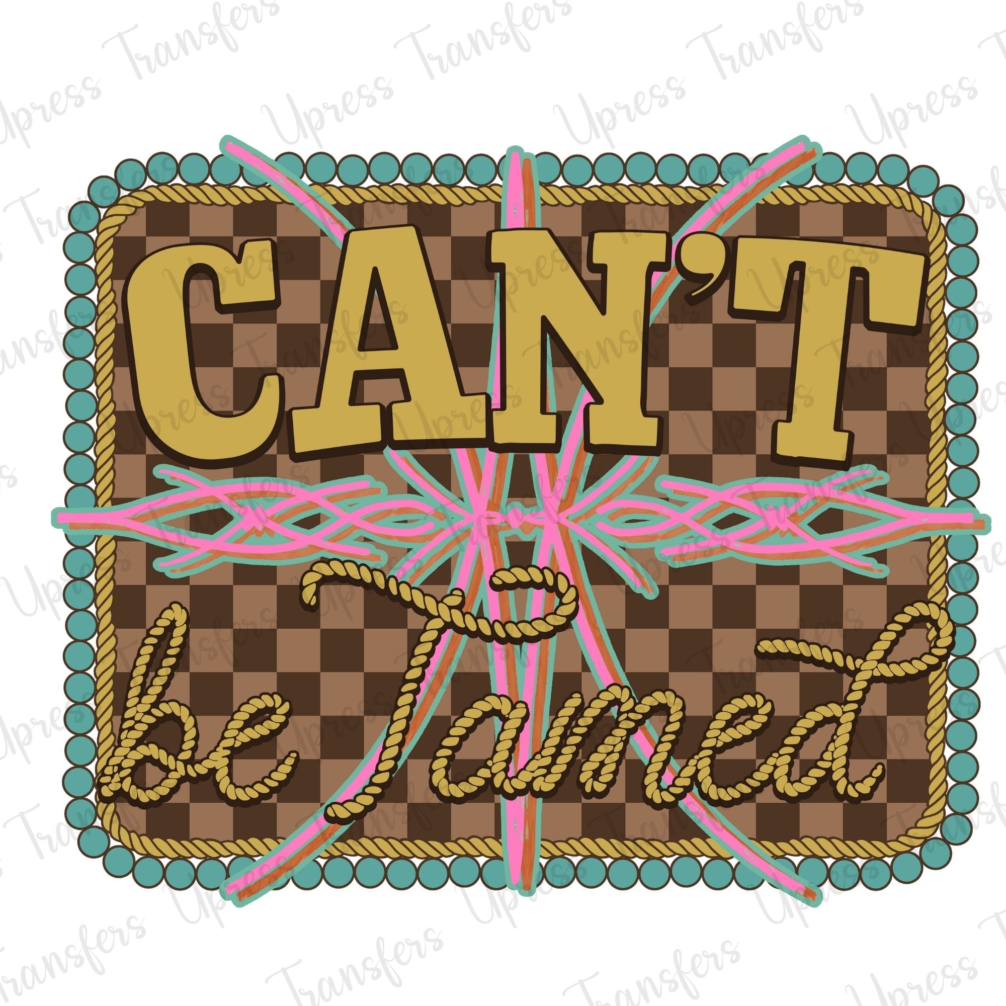 Checkered Can