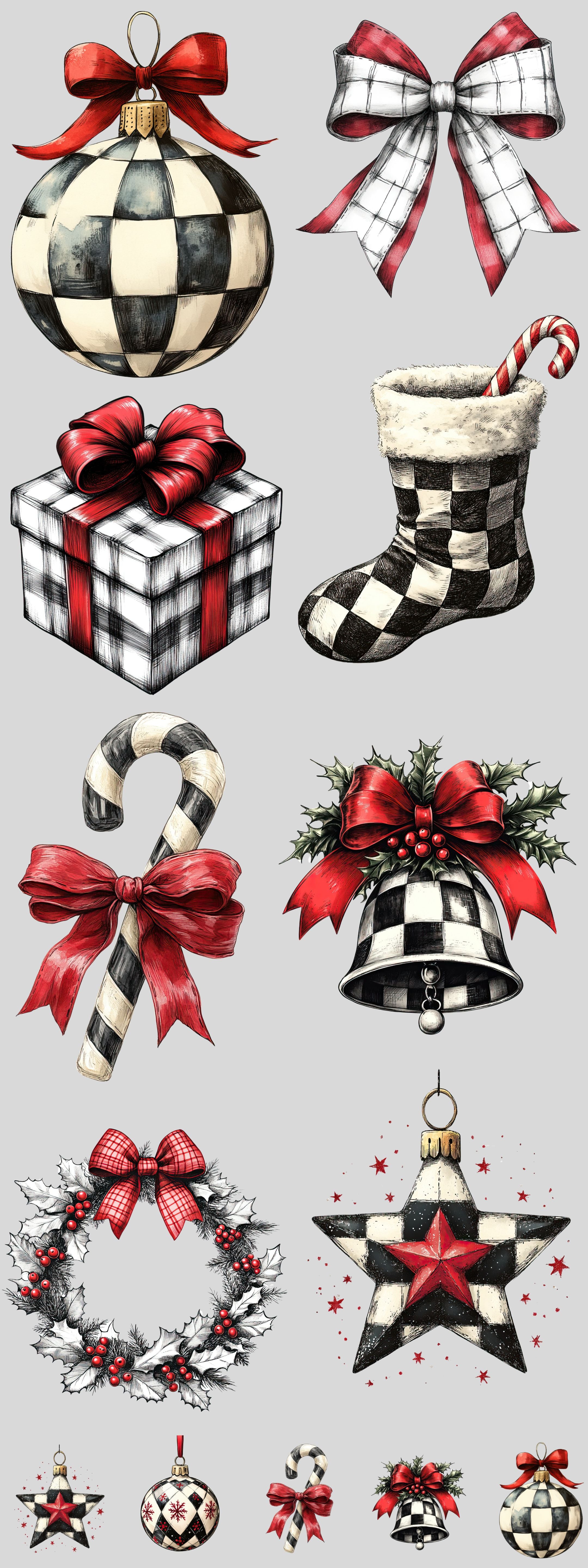 Checkered Christmas