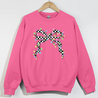 Checkered Cutesy Bow Lights