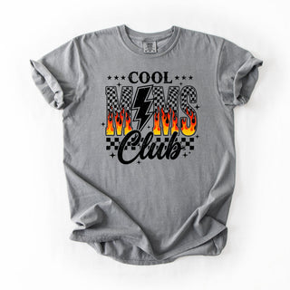 Checkered Flames Mom Club