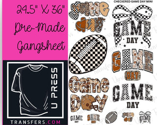 Checkered Game Day Mini