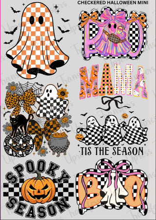 Checkered Halloween Mini