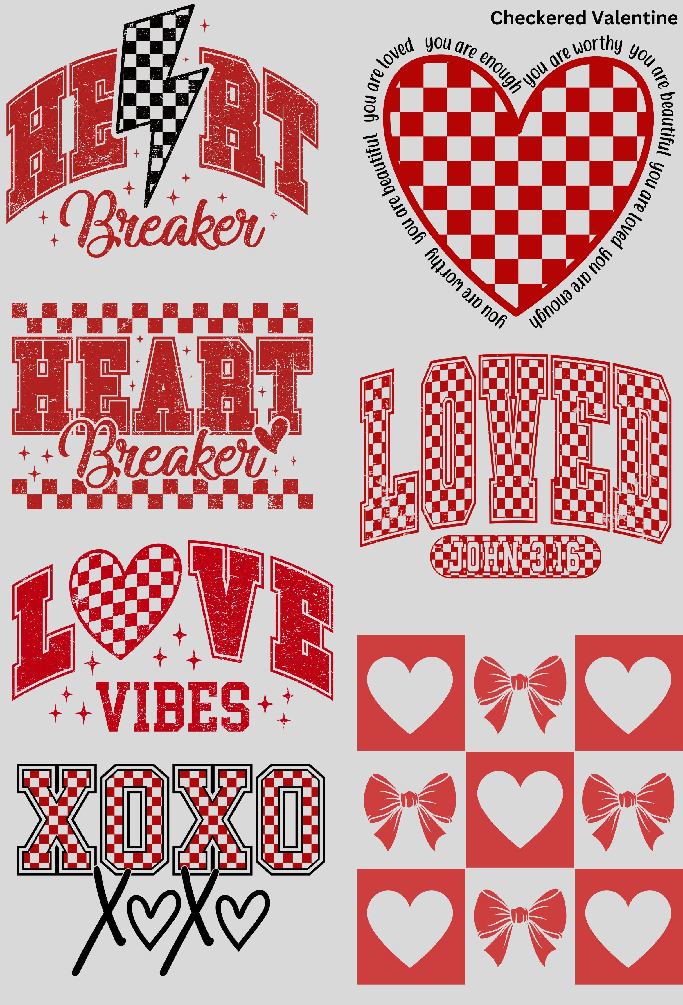 Checkered Valentine