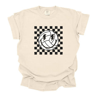 Checkered Volleyball Smile